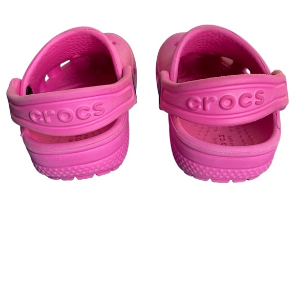 Pink Toddler Girls Clasic Crocs - Picture 5 of 6